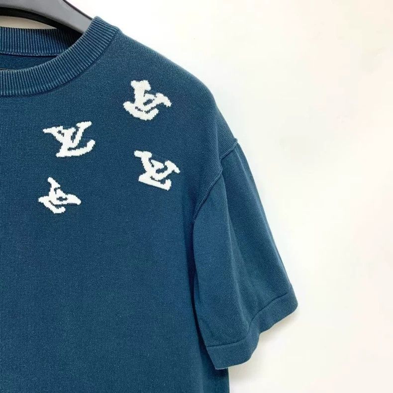 Louis Vuitton lv short sleeve knit top xs Size US XS / EU 42 / 0 - 5 Thumbnail