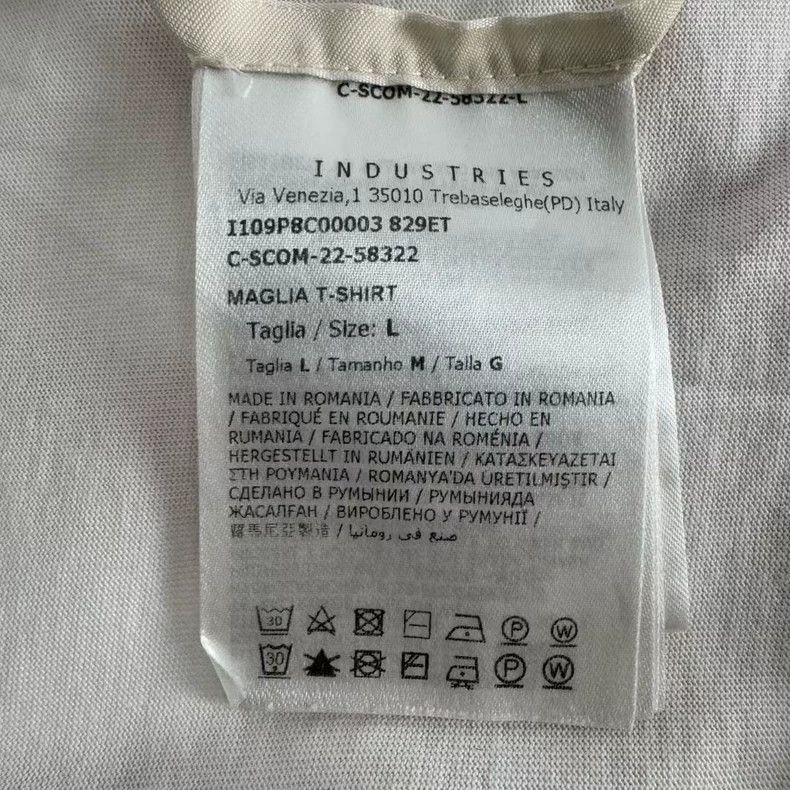 Moncler Moncler white short sleeve T-shirt Size US L / EU 52-54 / 3 - 5 Thumbnail