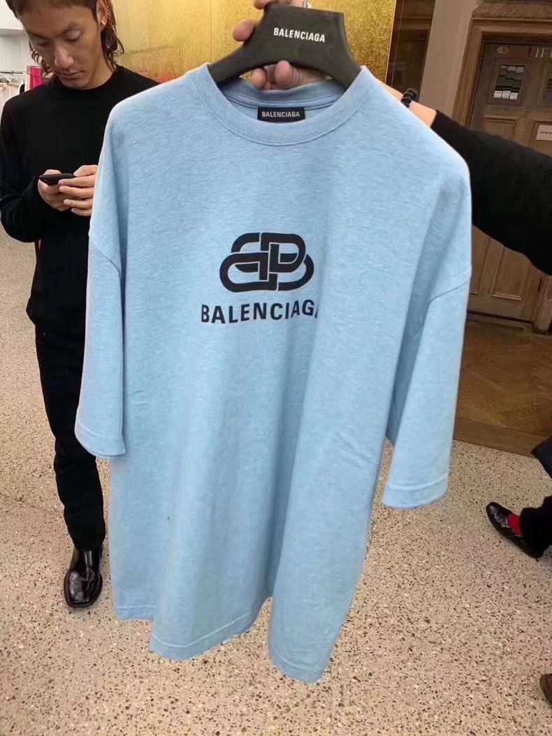 Balenciaga balenciaga logo print short sleeve Size US XS / EU 42 / 0 - 7 Thumbnail