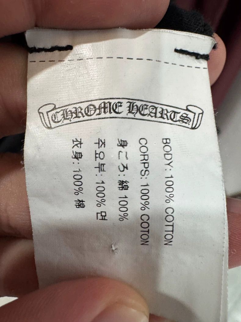 Chrome Hearts Chrome Hearts Black Short Sleeve T-Shirt Size US S / EU 44-46 / 1 - 7 Thumbnail