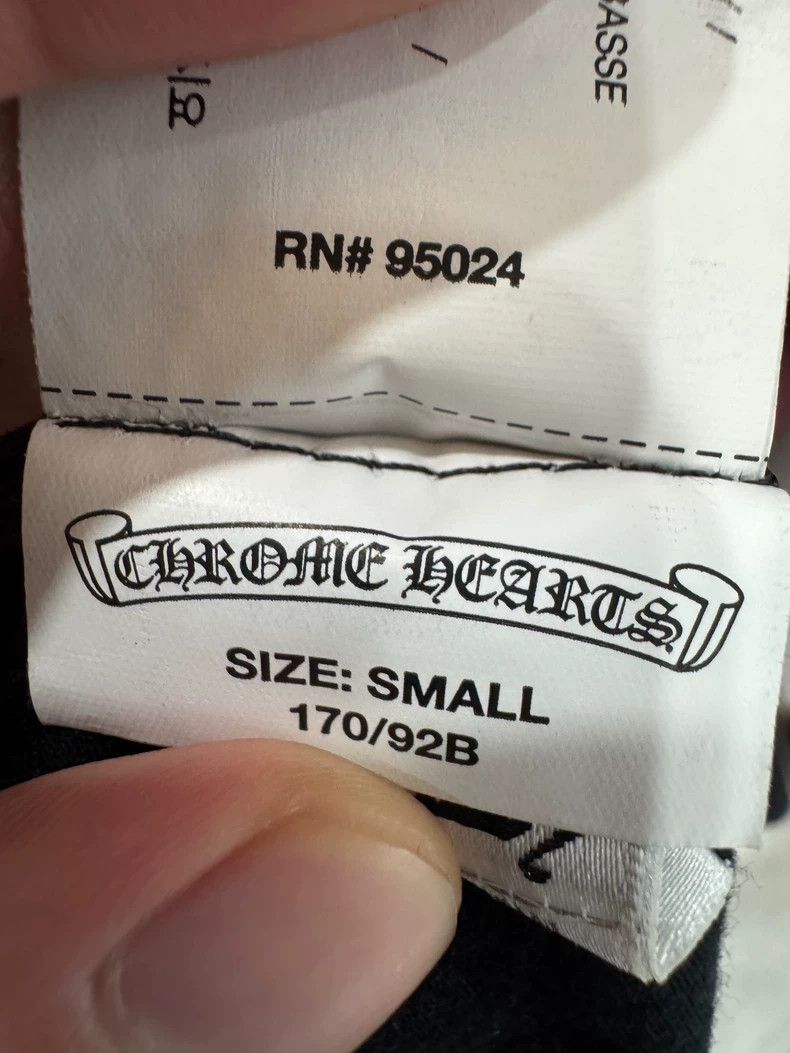 Chrome Hearts Chrome Hearts Black Short Sleeve T-Shirt Size US S / EU 44-46 / 1 - 8 Thumbnail