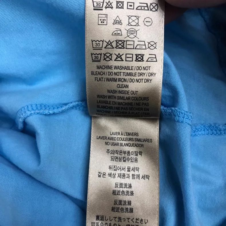 Burberry Burberry light blue short sleeve tee Size US XXS / EU 40 - 5 Thumbnail