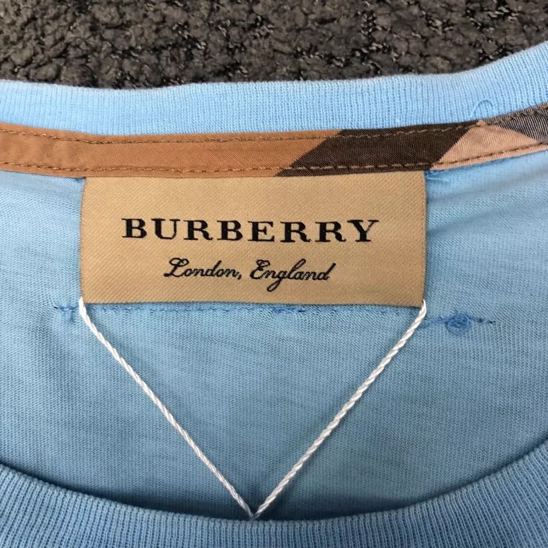 Burberry Burberry light blue short sleeve tee Size US XXS / EU 40 - 3 Thumbnail