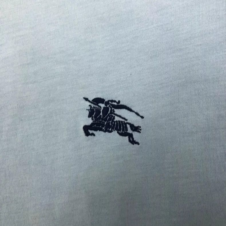 Burberry Burberry light blue short sleeve tee Size US XXS / EU 40 - 6 Thumbnail