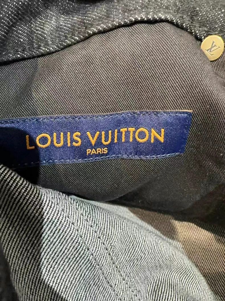 Louis Vuitton louis vuitton denim jeans with butterfly details Size US 31 - 5 Thumbnail