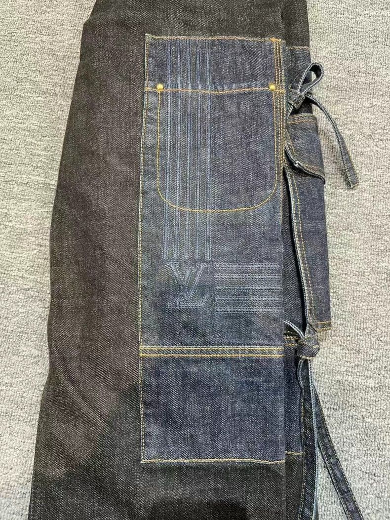 Louis Vuitton louis vuitton denim jeans with butterfly details Size US 31 - 4 Thumbnail