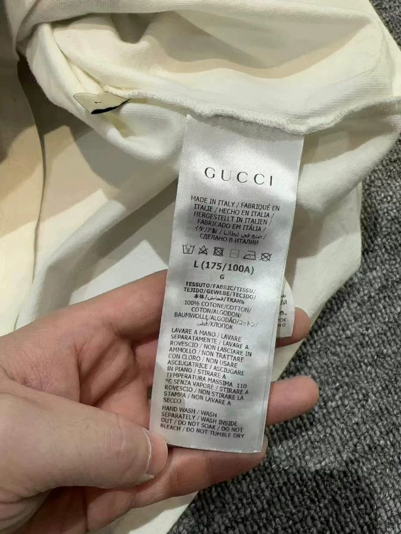 Gucci Gucci Star Letter Print Short Sleeve Size US L / EU 52-54 / 3 - 5 Thumbnail