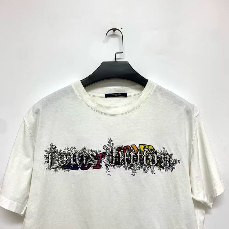 Louis Vuitton lv green wizard short sleeve xl Size US XL / EU 56 / 4 - 3 Thumbnail