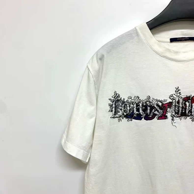 Louis Vuitton lv green wizard short sleeve xl Size US XL / EU 56 / 4 - 5 Thumbnail