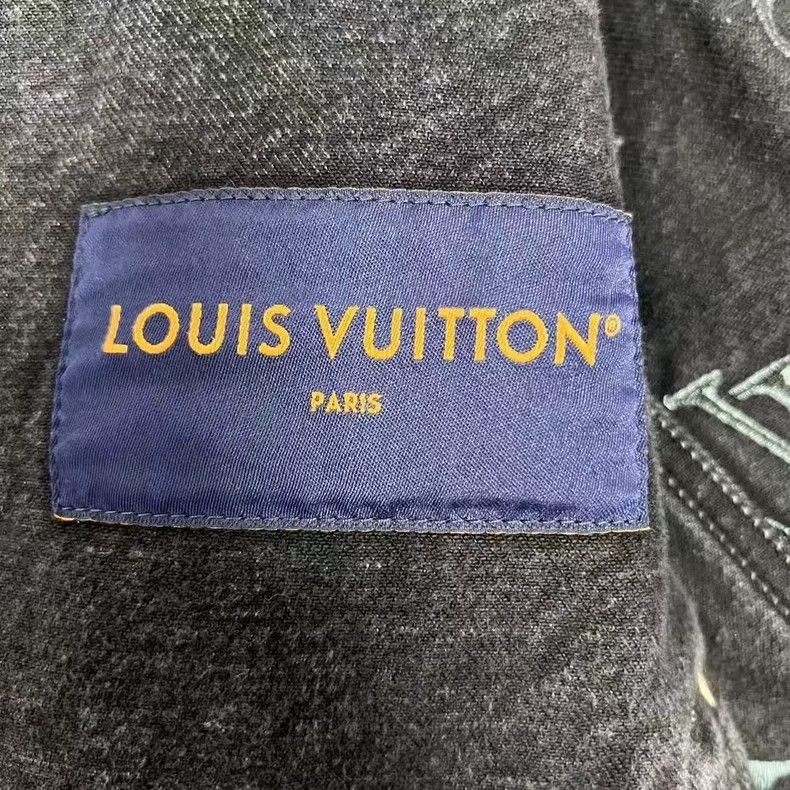 Louis Vuitton LV Embroidered Gradient Denim Jacket Size US M / EU 48-50 / 2 - 4 Thumbnail