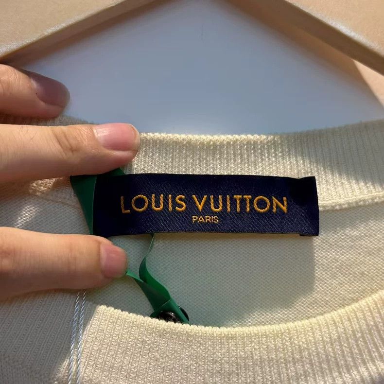 Louis Vuitton lv nigo white duck short sleeve Size US L / EU 52-54 / 3 - 3 Thumbnail