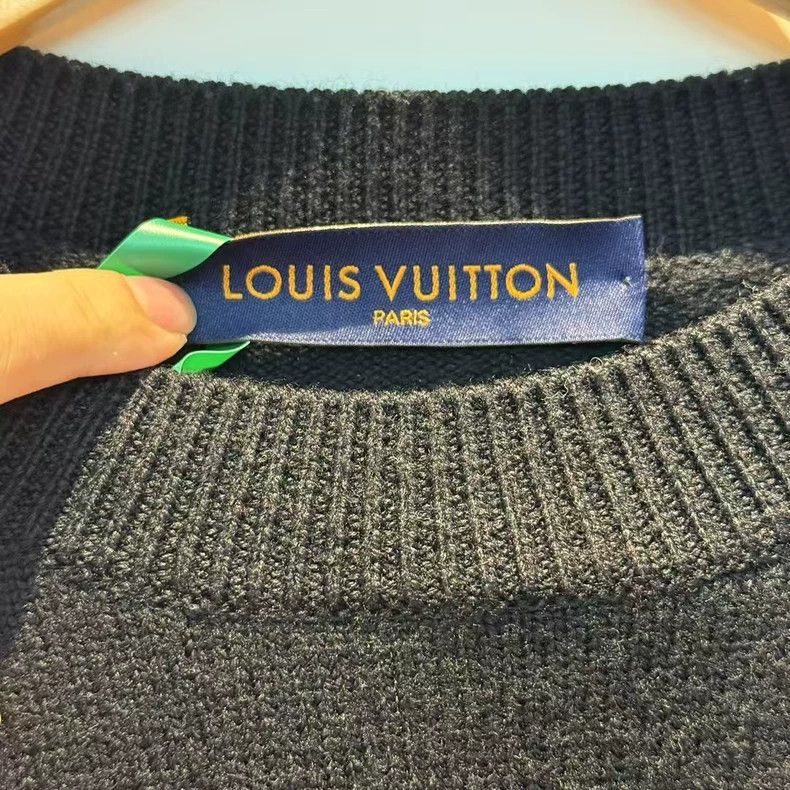 Louis Vuitton lv ss23 black sweater m Size US M / EU 48-50 / 2 - 3 Thumbnail