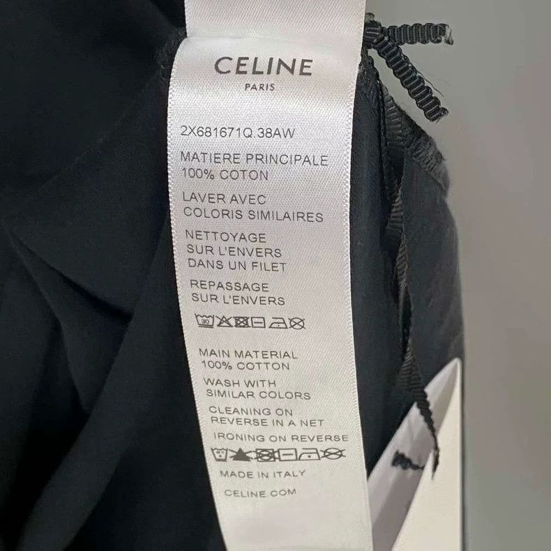 Celine Celine classic print short sleeve tee Size US XL / EU 56 / 4 - 5 Thumbnail