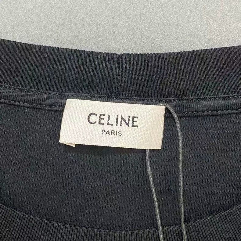 Celine Celine classic print short sleeve tee Size US XL / EU 56 / 4 - 6 Thumbnail