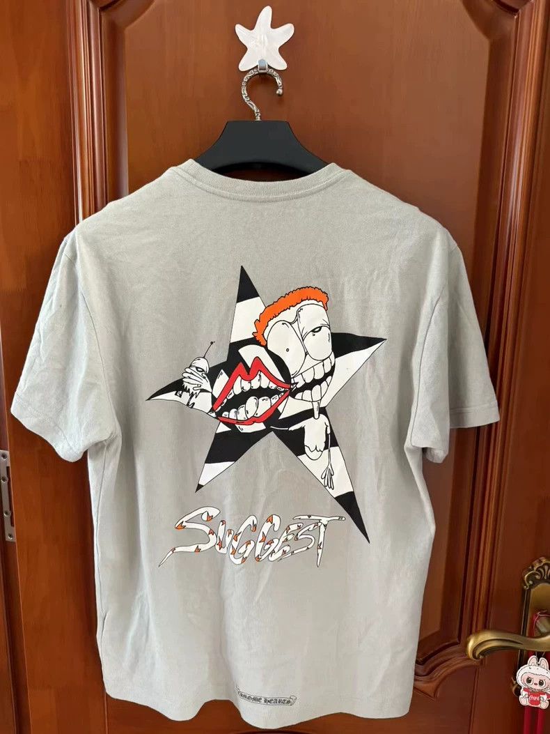 Chrome Hearts Chrome Hearts gray short sleeve tee Size US L / EU 52-54 / 3 - 2 Thumbnail