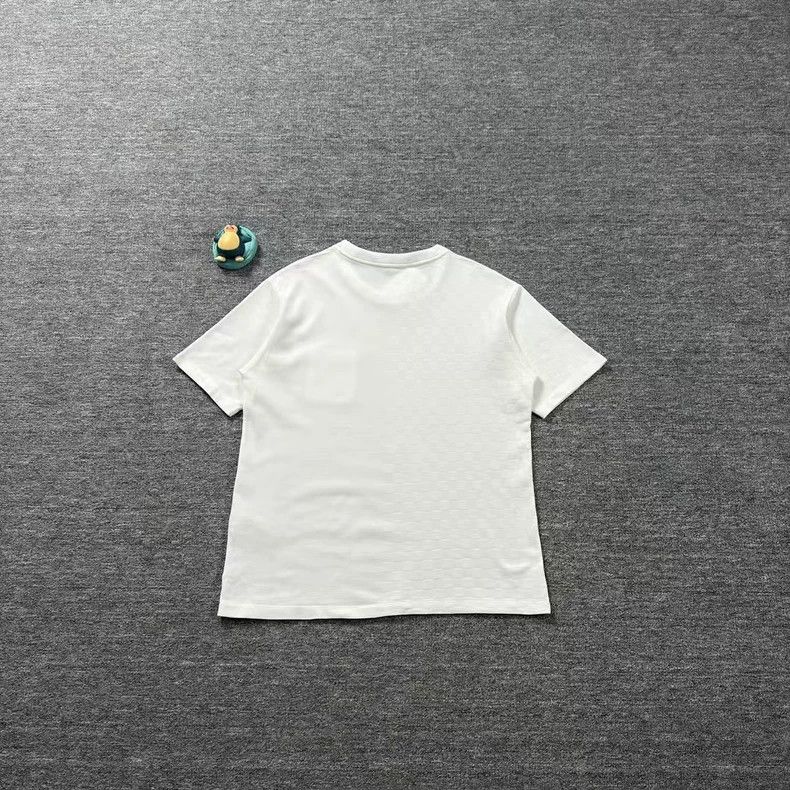 Louis Vuitton LV white checkered short sleeve/XL Size US XL / EU 56 / 4 - 2 Thumbnail