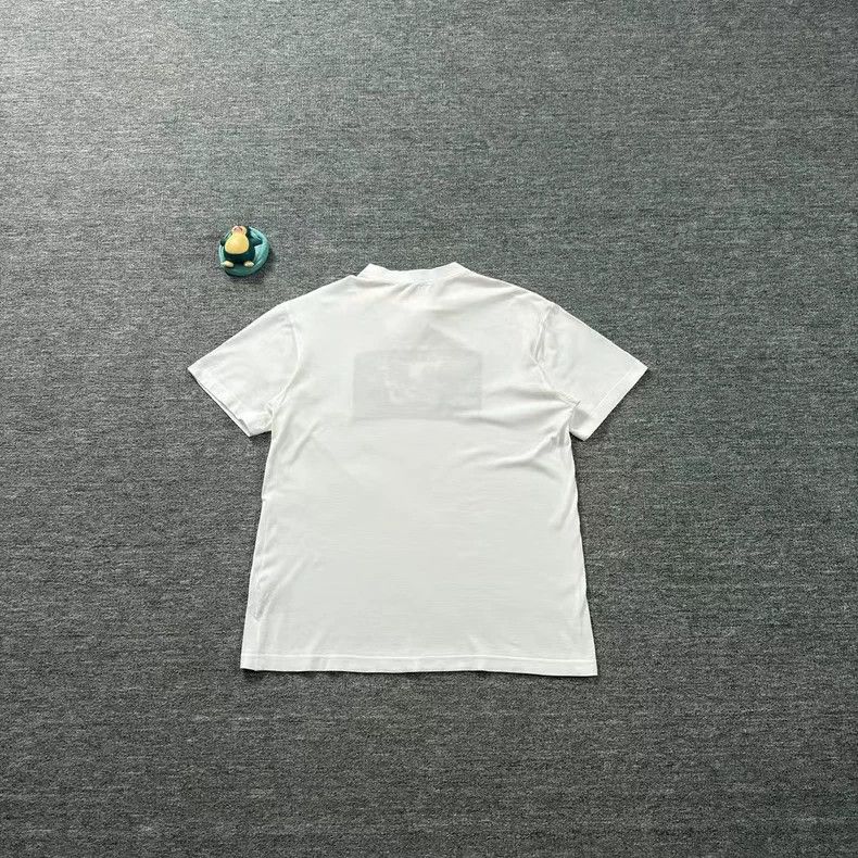Dior Dior White Stamp Embroidered Short Sleeve Size US S / EU 44-46 / 1 - 2 Thumbnail