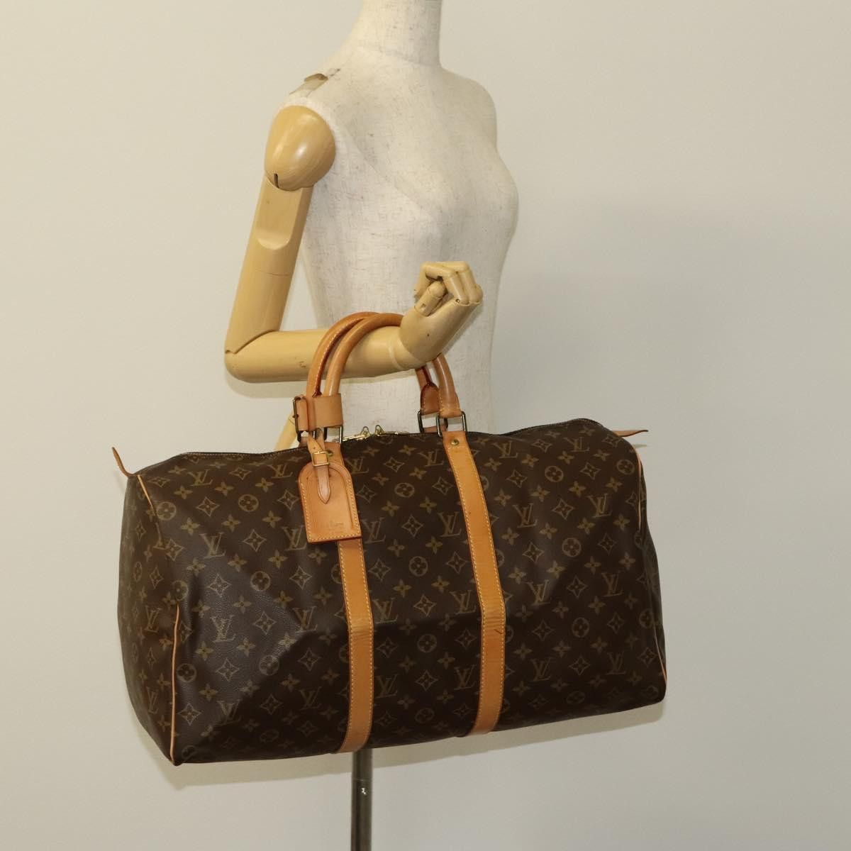 Louis Vuitton Louis Vuitton Keepall 50 travel Size ONE SIZE - 17 Thumbnail
