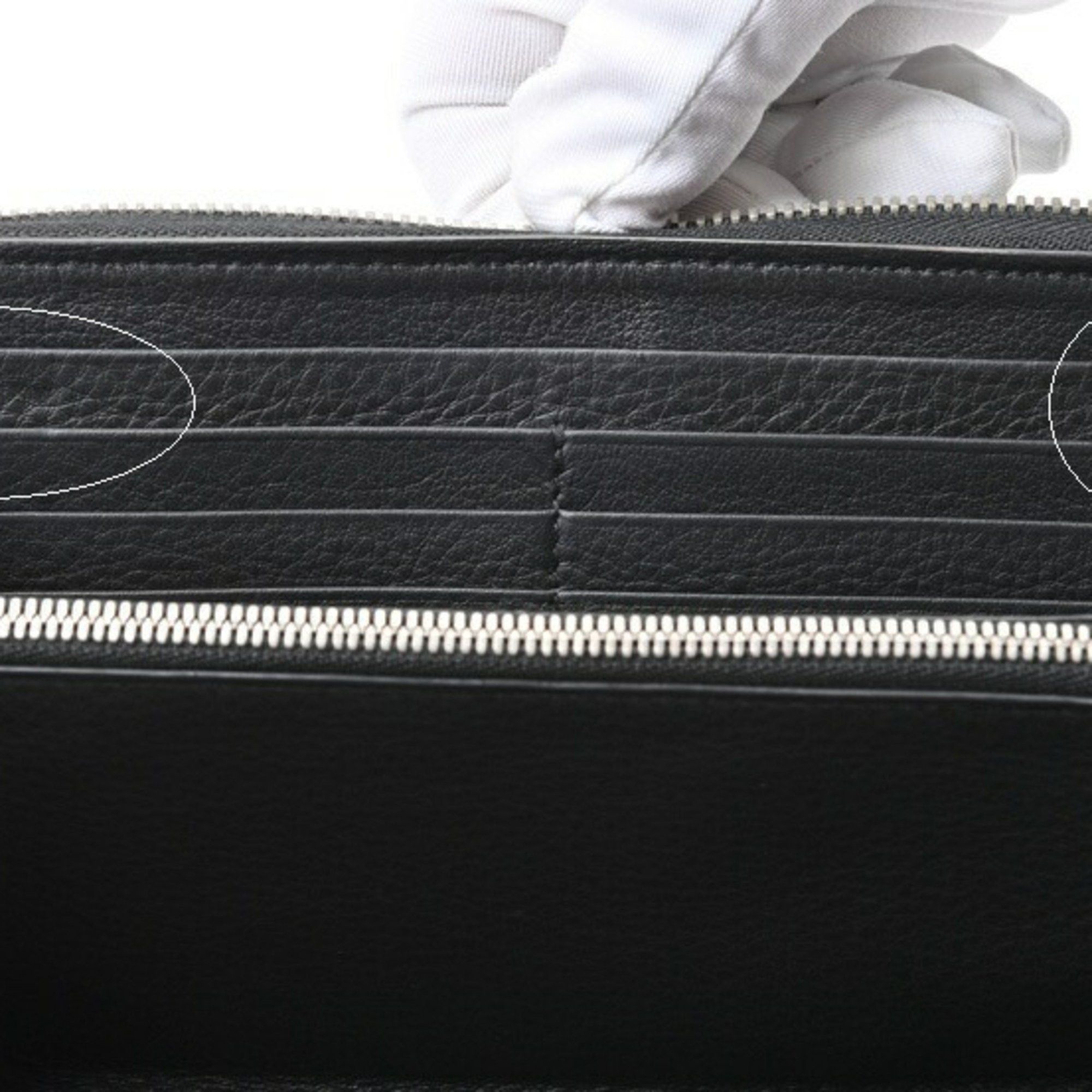 Balenciaga Balenciaga Continental Zip Around wallet Size ONE SIZE - 6 Thumbnail