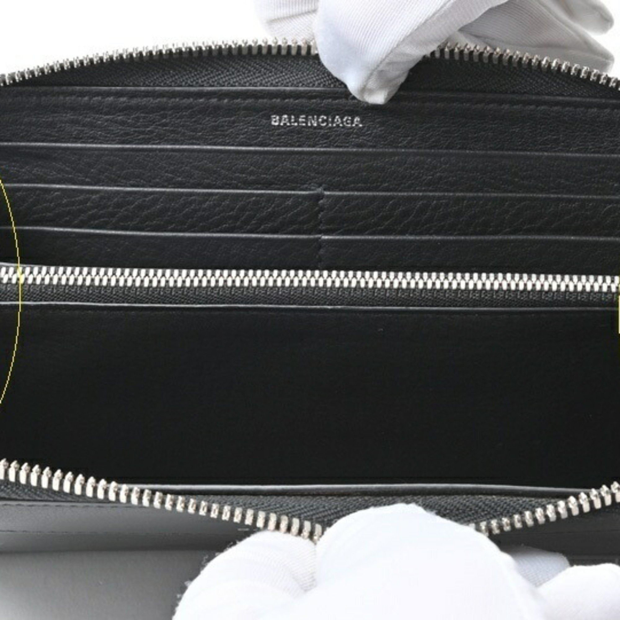 Balenciaga Balenciaga Continental Zip Around wallet Size ONE SIZE - 7 Thumbnail