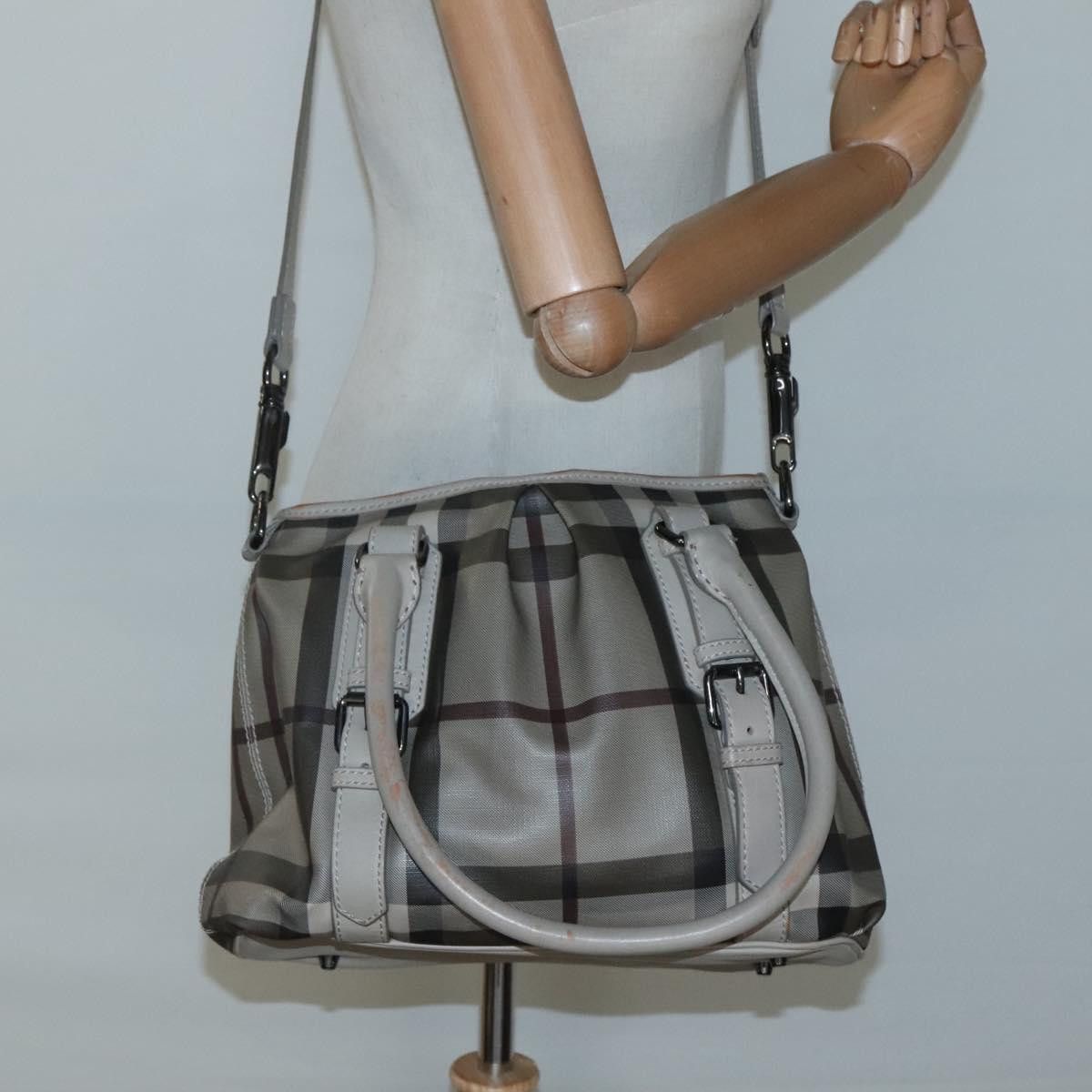 Burberry Burberry Smoke Check handbag Size ONE SIZE - 14 Thumbnail