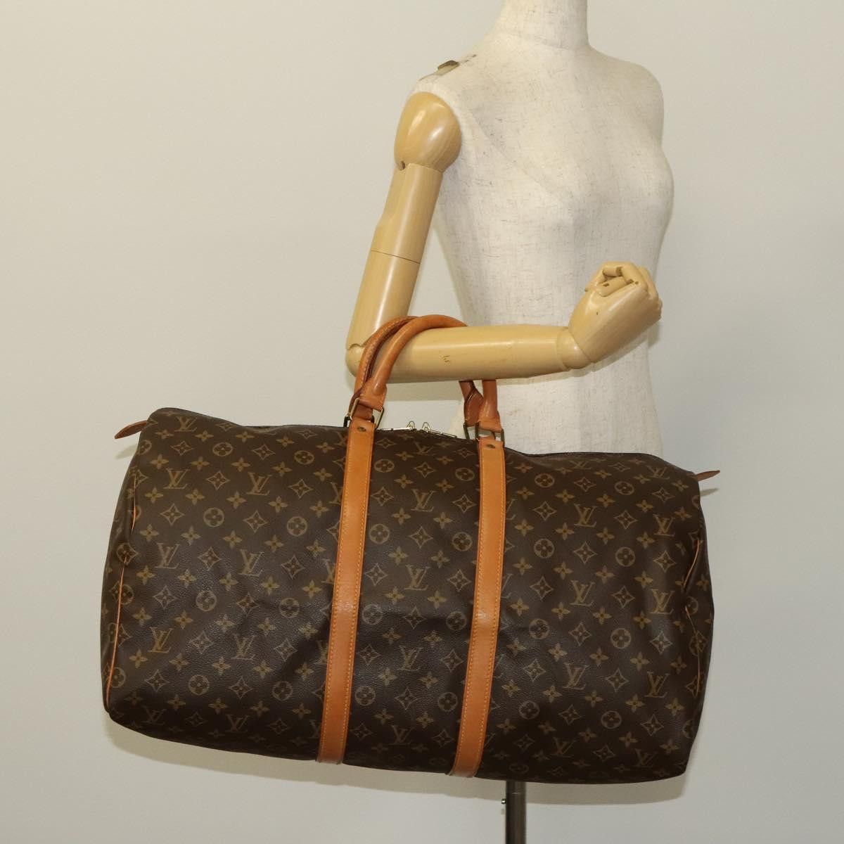 Louis Vuitton Louis Vuitton Keepall 55 travel Size ONE SIZE - 15 Thumbnail