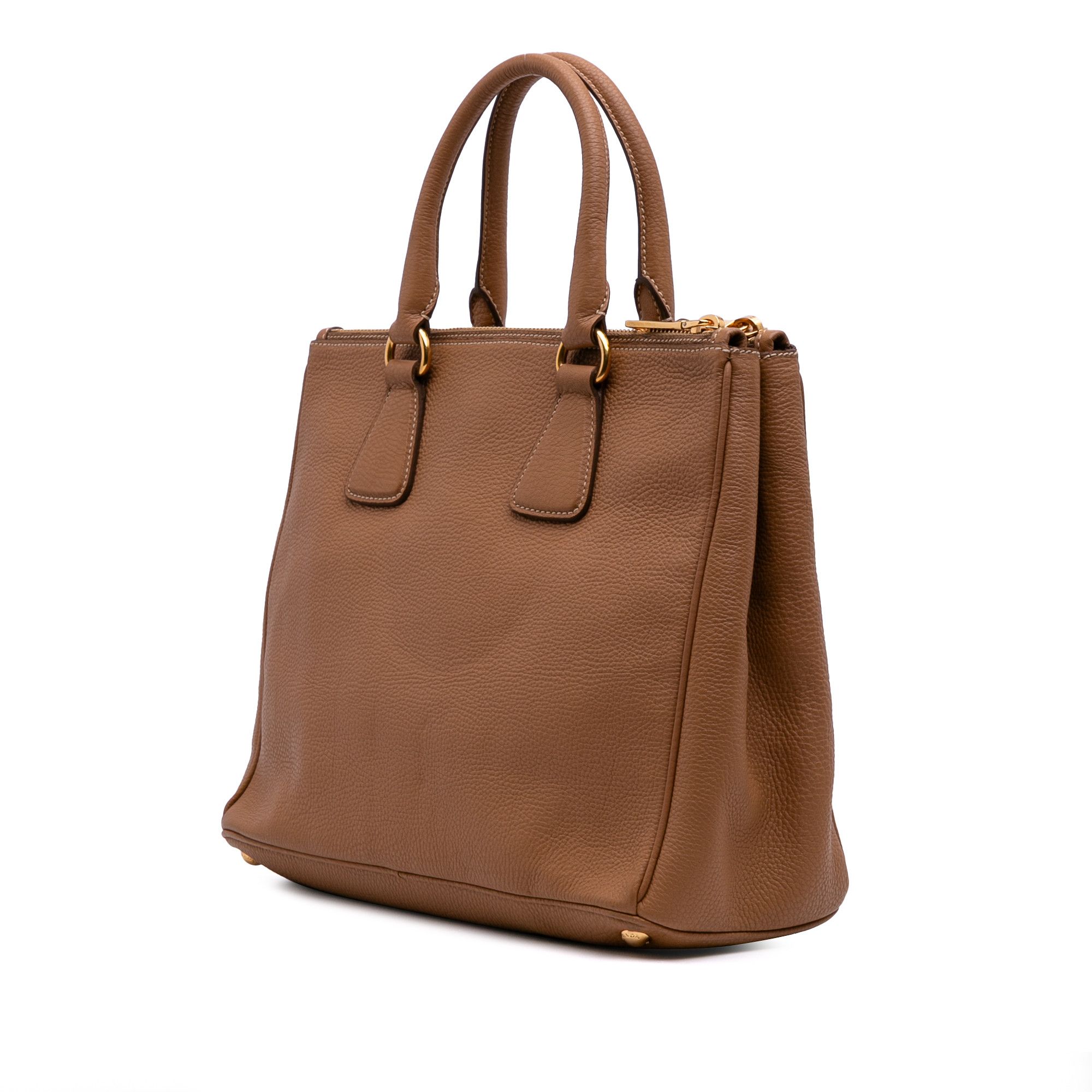 Prada Prada Large Vitello Daino Double Zip Satchel Size ONE SIZE - 2 Thumbnail
