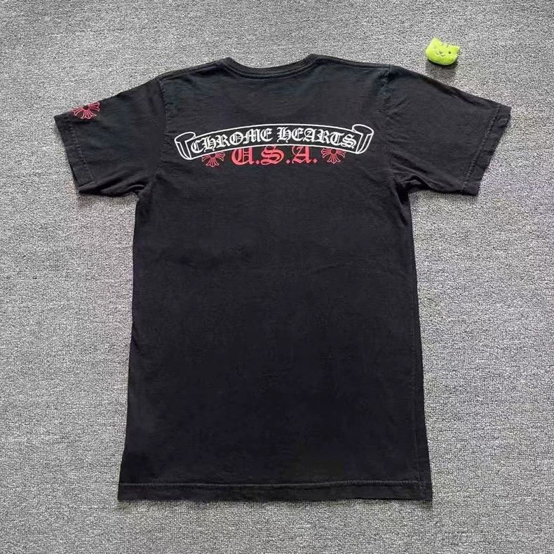 Chrome Hearts Chrome Hearts Black Short Sleeve T-Shirt Size US S / EU 44-46 / 1 - 2 Thumbnail