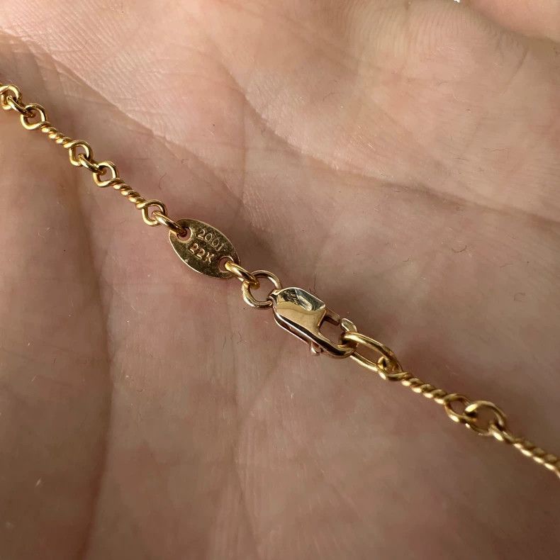 Chrome Hearts Chrome Hearts 22k white diamond necklace Size ONE SIZE - 6 Thumbnail