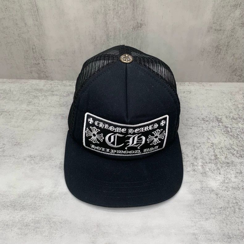 Chrome Hearts chrome hearts black embroidered hat Size ONE SIZE - 2 Thumbnail