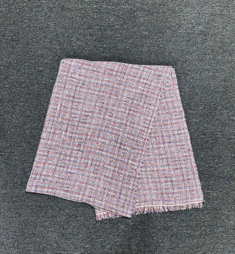 Chanel chanel pink woven embroidery scarf Size ONE SIZE - 3 Thumbnail