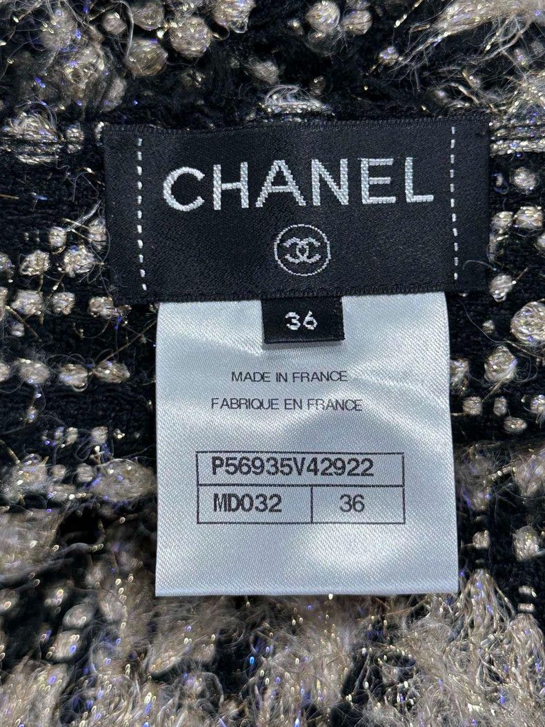 Chanel chanel knit sequin scarf Size ONE SIZE - 4 Thumbnail