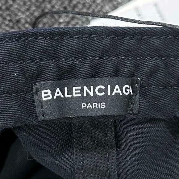 balenciaga letter logo baseball cap