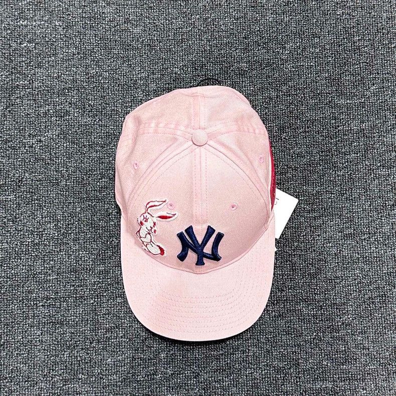 Gucci mlb x gucci pink baseball cap Size ONE SIZE - 2 Thumbnail
