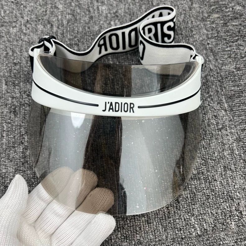 Dior dior white sun visor hat Size ONE SIZE - 2 Thumbnail