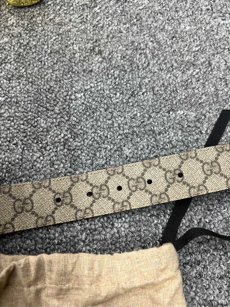 Gucci gucci double g print belt Size ONE SIZE - 6 Thumbnail