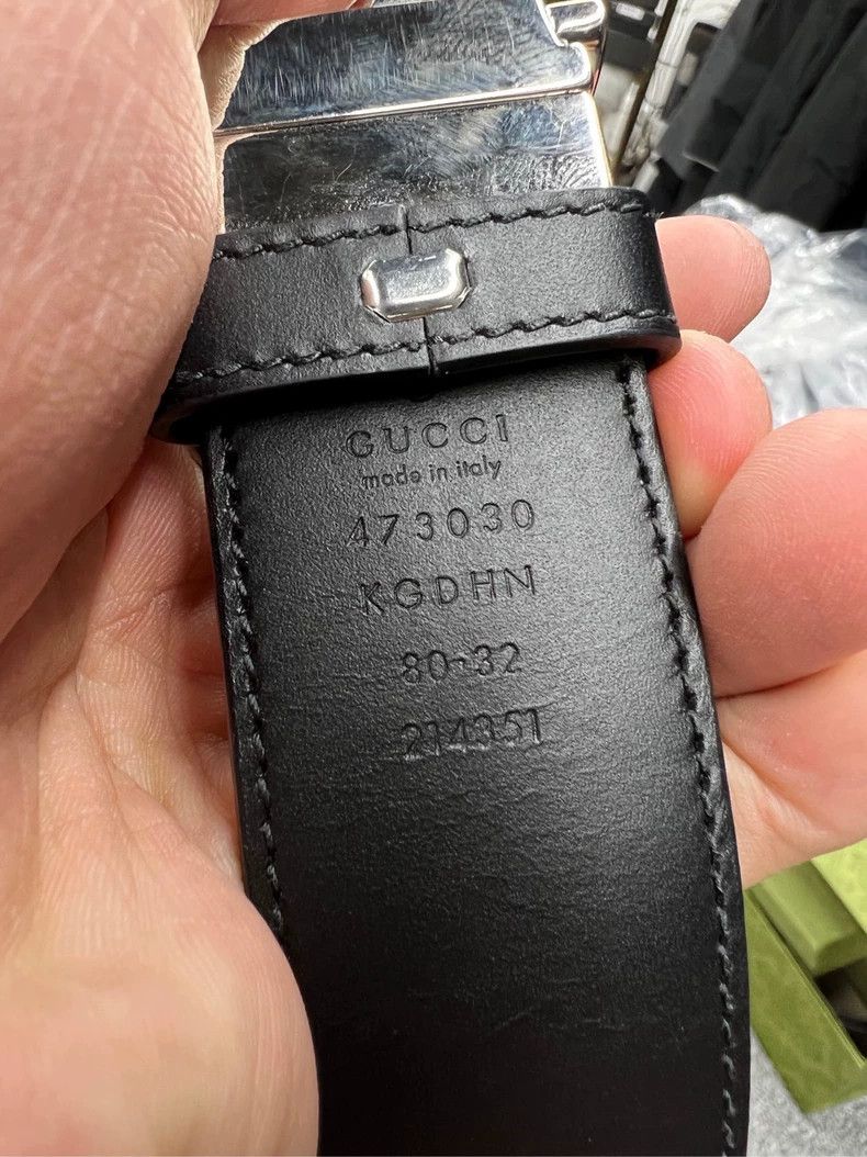 Gucci gucci double g print belt Size ONE SIZE - 7 Thumbnail