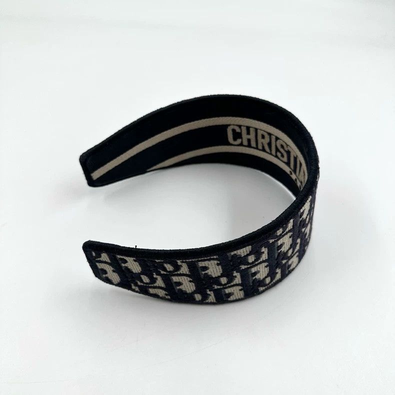 Dior Dior classic monogram wide headband Size ONE SIZE - 5 Thumbnail