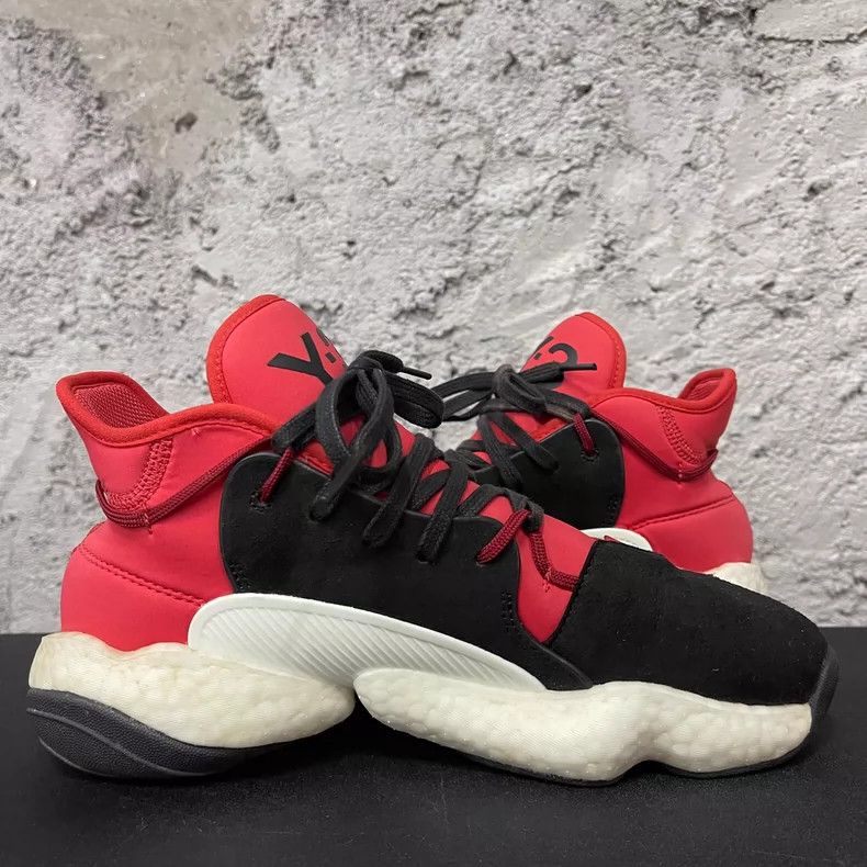 Yohji Yamamoto yohji yamamoto red black sneakers Size US 10 / EU 43 - 4 Thumbnail