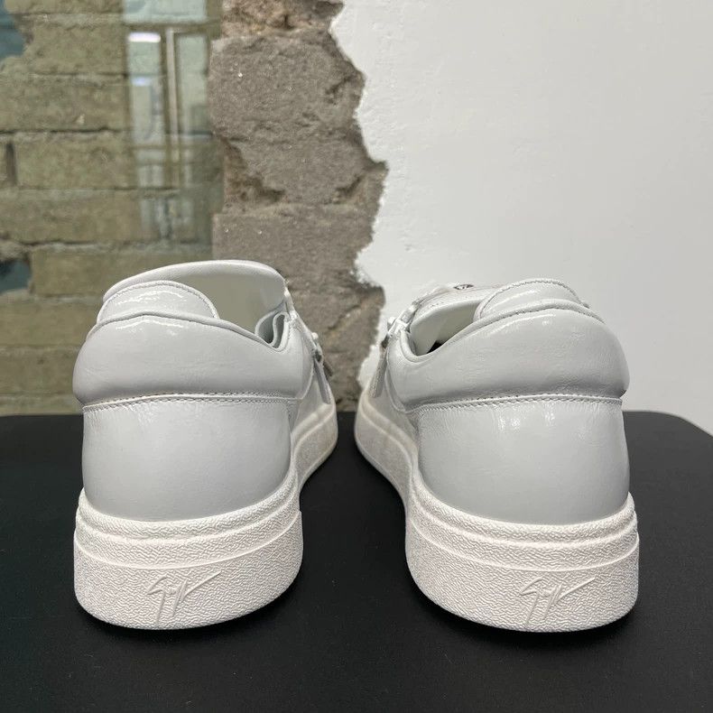 Giuseppe Zanotti giuseppe zanotti white lowtop sneakers Size US 10 / EU 43 - 3 Thumbnail