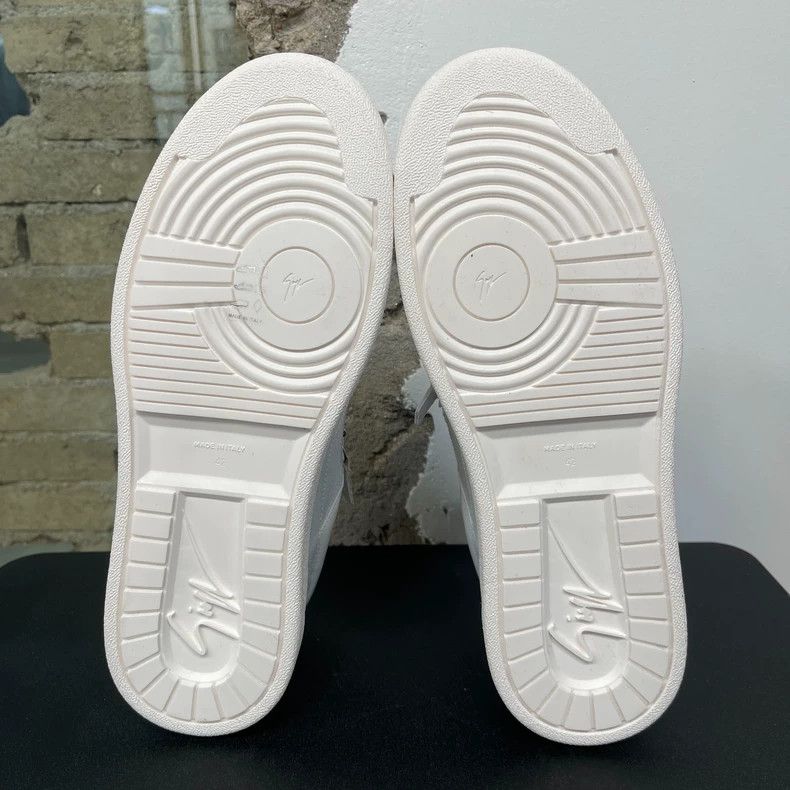 Giuseppe Zanotti giuseppe zanotti white lowtop sneakers Size US 10 / EU 43 - 7 Thumbnail