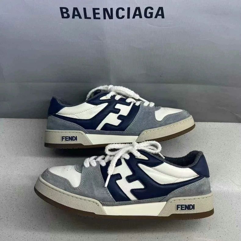 Fendi fendi match lowtop sneakers Size US 10 / EU 43 - 3 Thumbnail