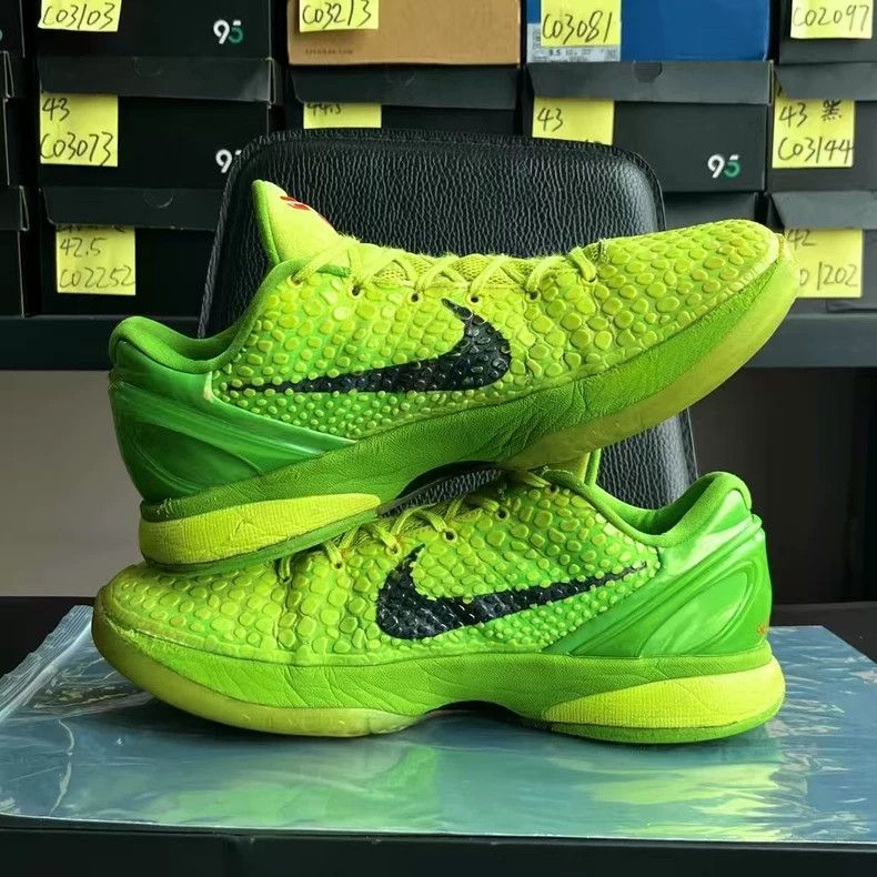 Adidas nike kobe zk6 green sneakers 46 Size US 10 / EU 43 - 2 Thumbnail