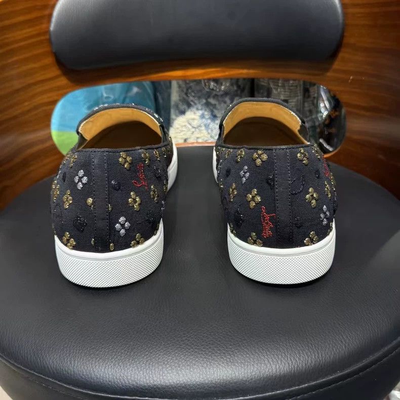 Givenchy christian louboutin printed slip on shoes Size US 14 / EU 47 - 2 Thumbnail