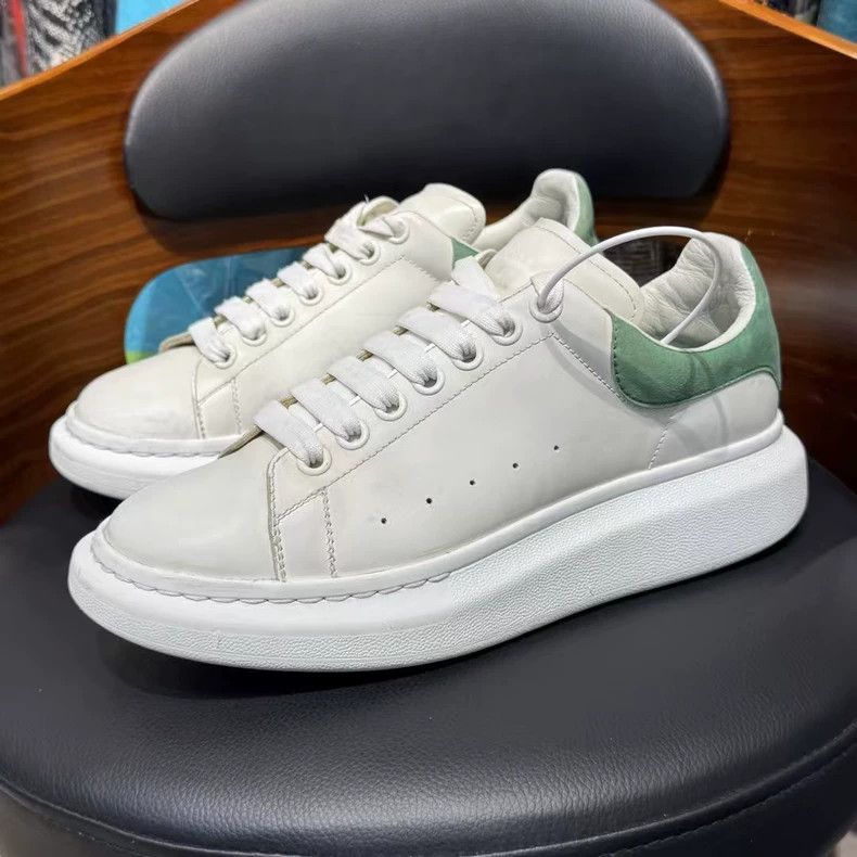 Alexander McQueen mcqueen white low-top sneakers Size US 10 / EU 43 - 9 Thumbnail