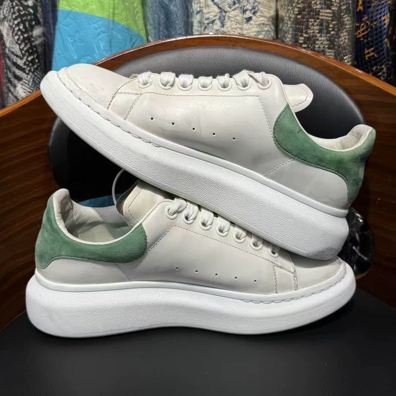 Alexander McQueen mcqueen white low-top sneakers Size US 10 / EU 43 - 6 Thumbnail
