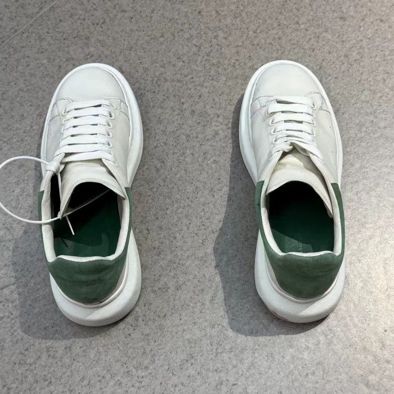 Alexander McQueen mcqueen white low-top sneakers Size US 10 / EU 43 - 7 Thumbnail