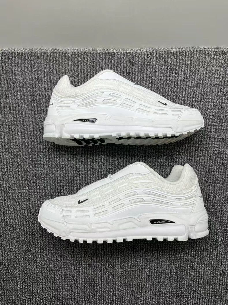 Comme des Garcons nike air max tl 2.5 cdg white Size US 10 / EU 43 - 4 Thumbnail