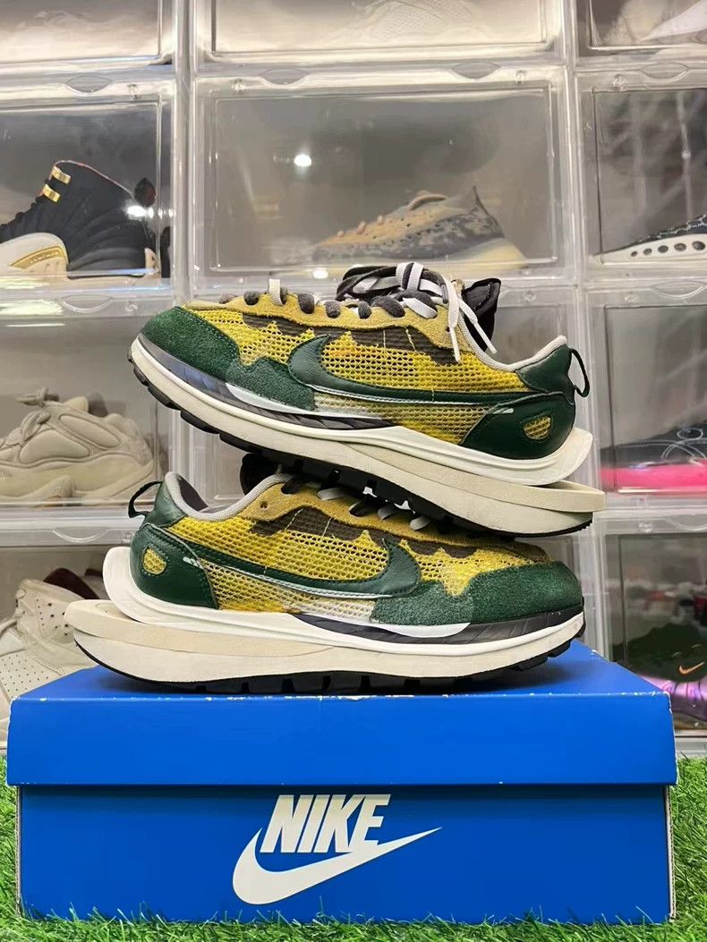 Sacai sacai 3.0 yellow green sneakers Size US 10 / EU 43 - 3 Thumbnail