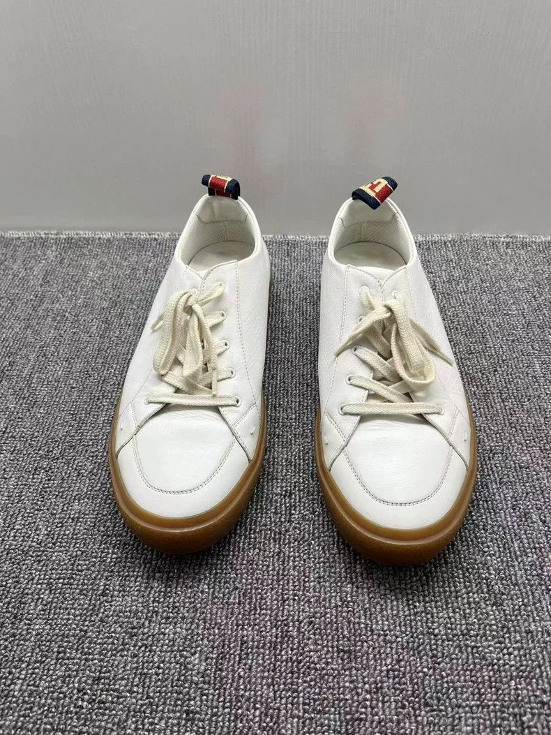 Fendi fendi white lowtop sneakers Size US 9 / EU 42 - 2 Thumbnail